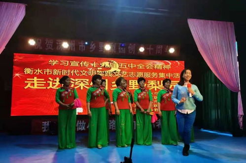 衡水市舉辦新時代文明實踐文藝志愿服務(wù)集中活動 搭建文化藝術(shù)交流平臺